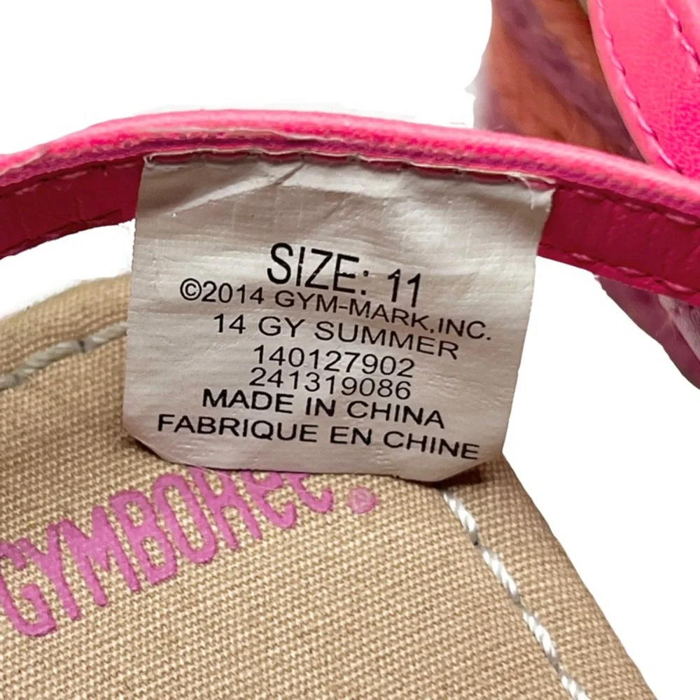 Gymboree neon espadrilles